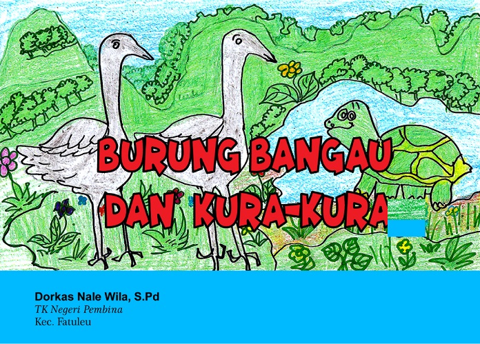 Galeri Ceria - Burung Bangau dan Kura-Kura